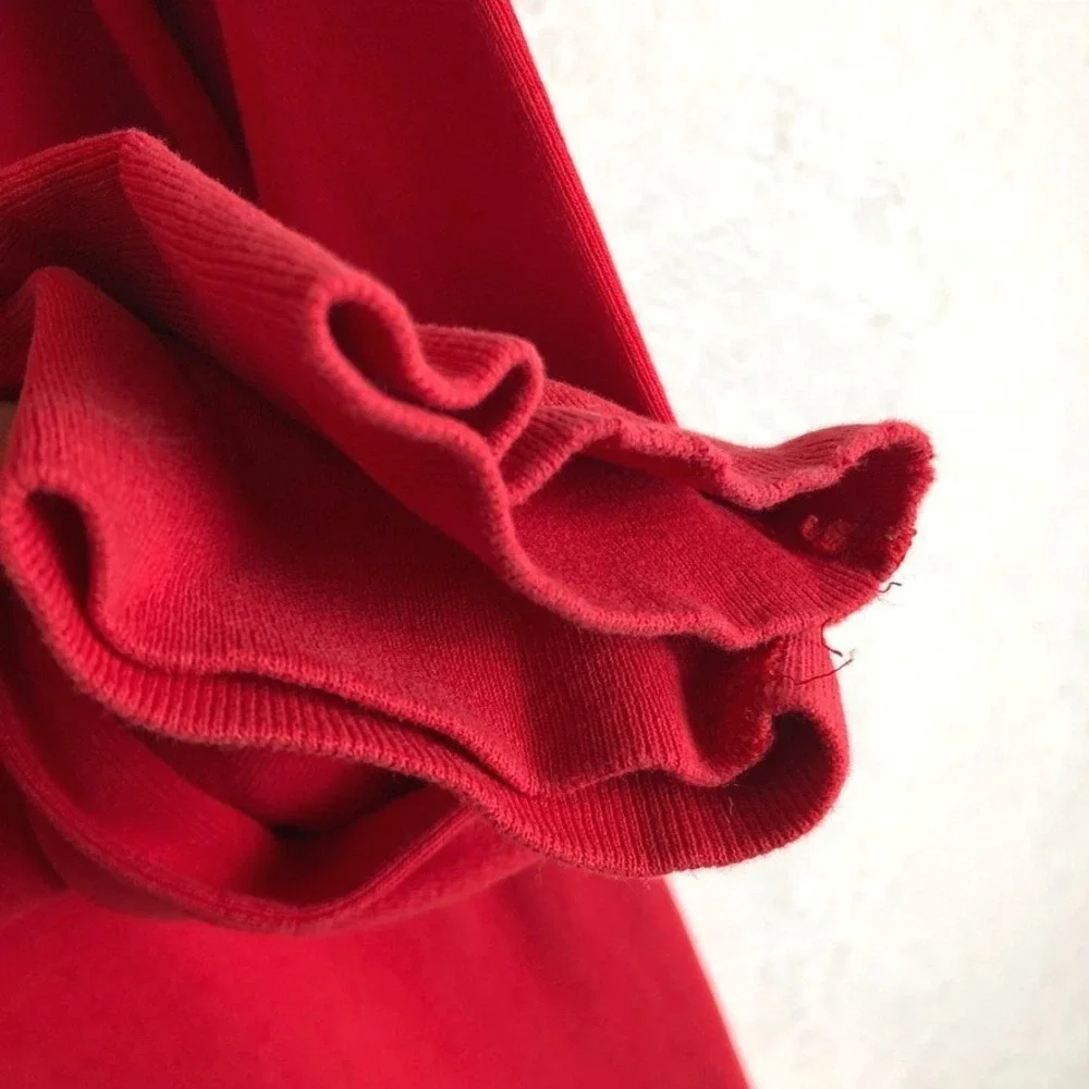 VTG CARHARTT K12 Cotton‎ Union Suit Men's XL Red Long Sleeve One Piece Thermal